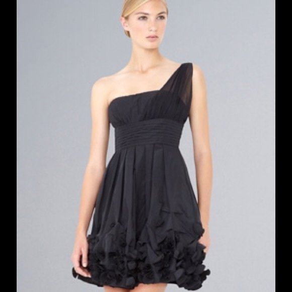 BCBG Maxazria one-shoulder dress - size4