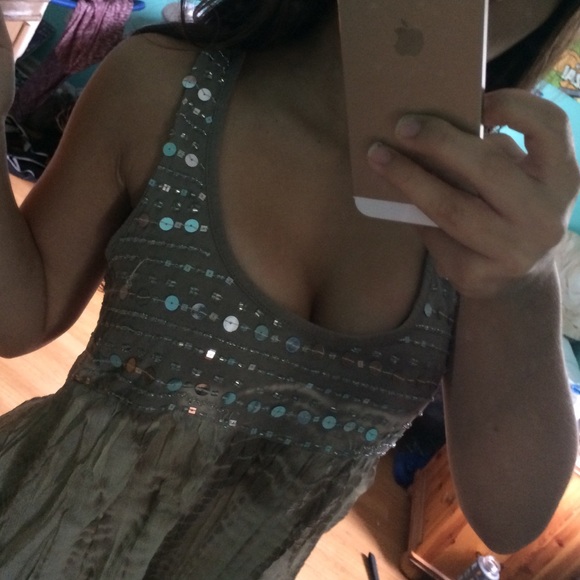 Tie-die boho tank top