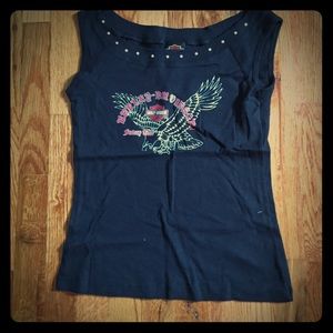 Harley Davidson factory tour tank