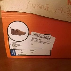 Men's merrell jungle nubick waterproof