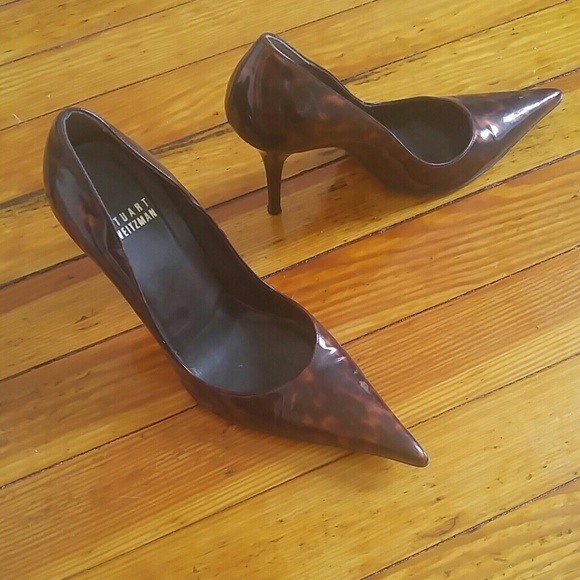 Stuart Weitzman Tortoise Shell Pumps