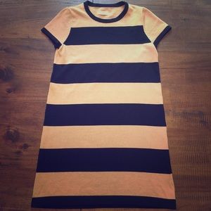 Calvin Klein Knit Sweater Dress Black & Nude