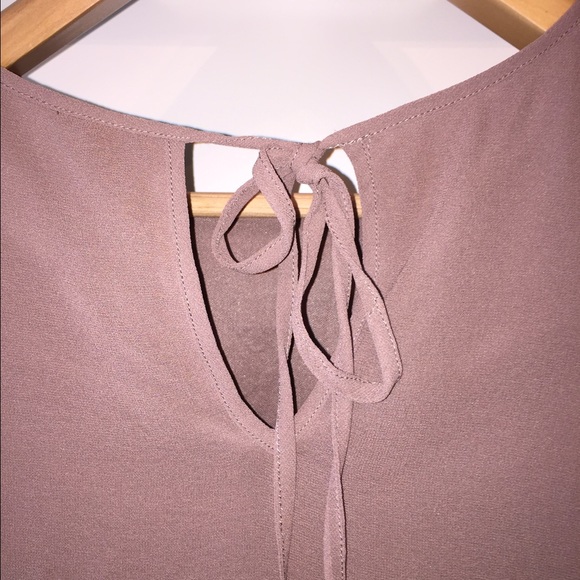 Taupe Bell Sleeve Dress NWT - Picture 2 of 3