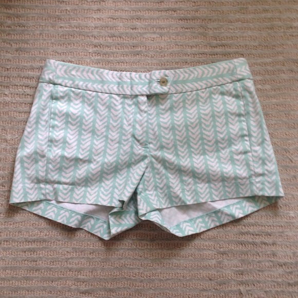 J.Crew patterned chino shorts