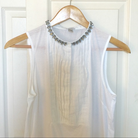 J. Crew Tuxedo Tank