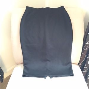 ⭐️ BOGO! Black Pencil Skirt w/ Spandex