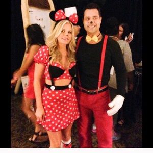 Women's and men Mickey costumes