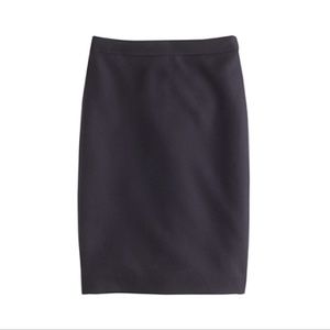 J.crew wool number 2 pencil skirt teal size 4