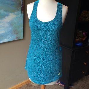 Nike loose fit blue tank