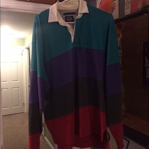 Tri colored shirt