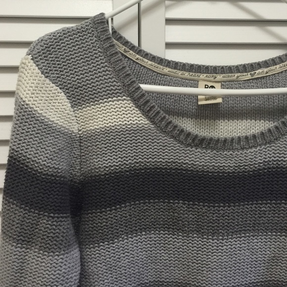 Grey Roxy sweater