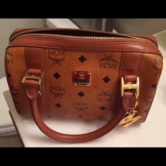 S O L D$$$ - Authentic MCM Boston Tote✨