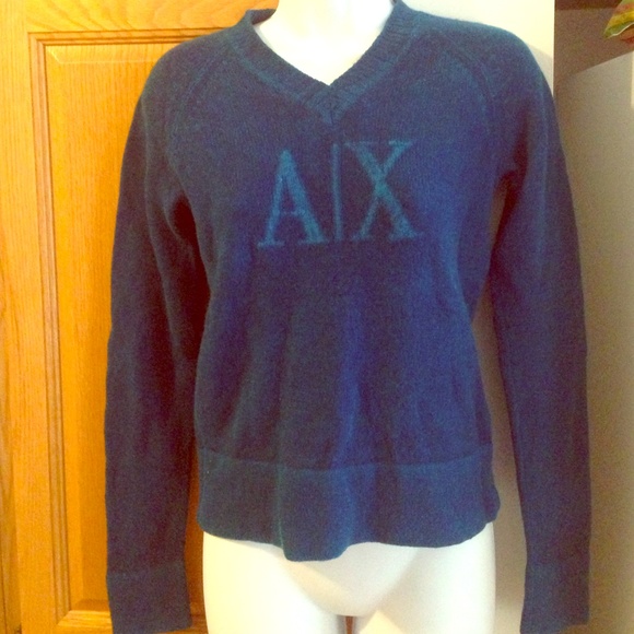 Armani exchange 100% lambswool sweater