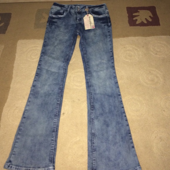 Bell bottom jeans
