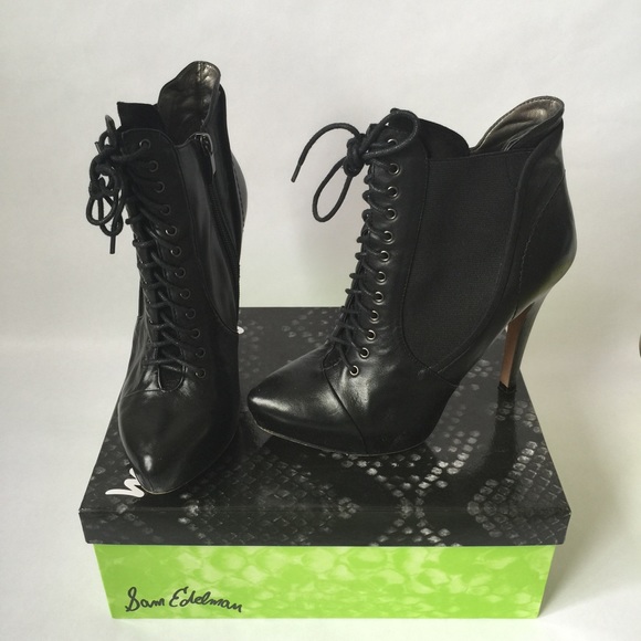 Rowan Lace-up Bootie by Sam Edelman