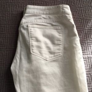 Prana white jeans