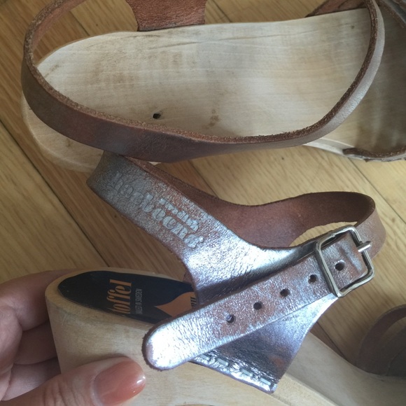 Swedish Hasbeens Shoes - Silver Swedish Hasbeens Sky High Heels Swedish Hasbeens Shoes - Silver Swedish Hasbeens Sky High Heels