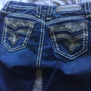 Rock Revival Jeans Vivian Skinny size 28 Inseam 30