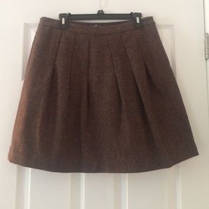 Gap Wool pleated skirt