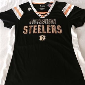 Steelers Jersey Style Top