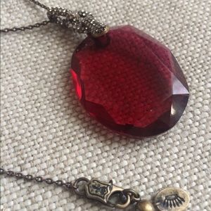 Juicy Couture Red jewel necklace