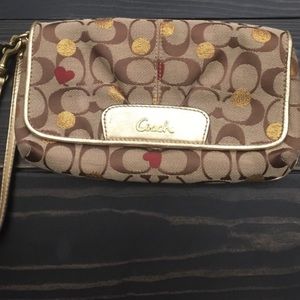 Coach Poppy Wristlet WILL SHIP TODAY