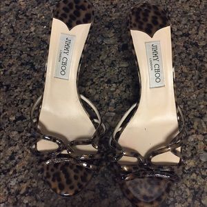 Jimmy Choo Leopard Kitten Heels