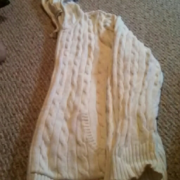 Hooded zip up  sweater and Vera Bradley for $14
