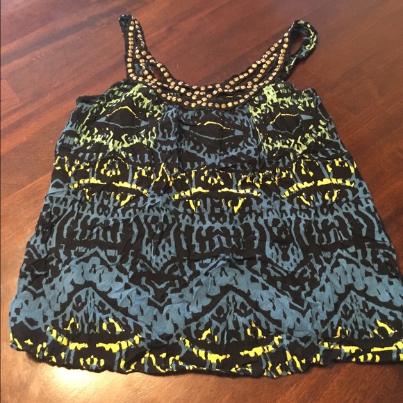Colorful Aztec tank