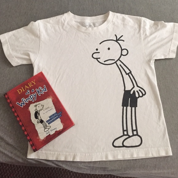 Other - Diary of a wimpy kid book & shirt