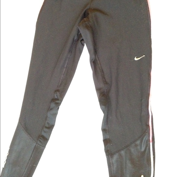 Black Nike running pants