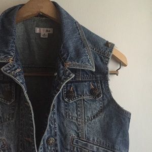 denim vest