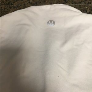 Lululemon White Workout Tank