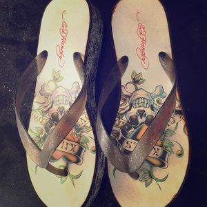Ed Hardy sandals