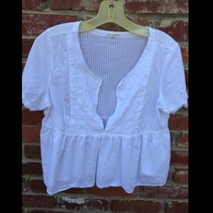 Beautiful boho white shirt