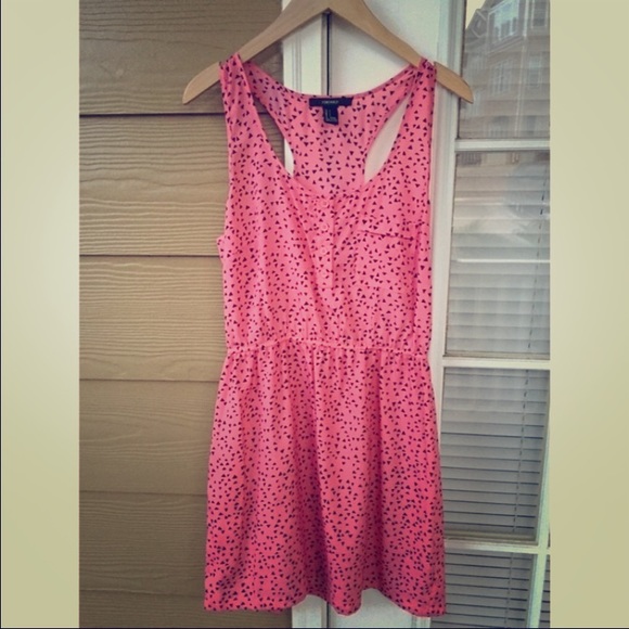 🚫Hot pink triangle racerback dress - Picture 1 of 3