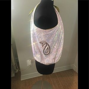 Sequin  hobo bag
