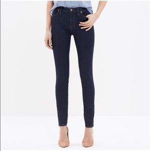 Madewell High Riser Skinny Jean NWT