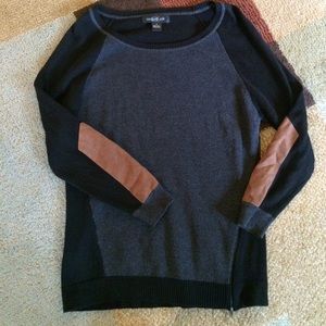3/4 Sleeve Elbow Patch Sweater