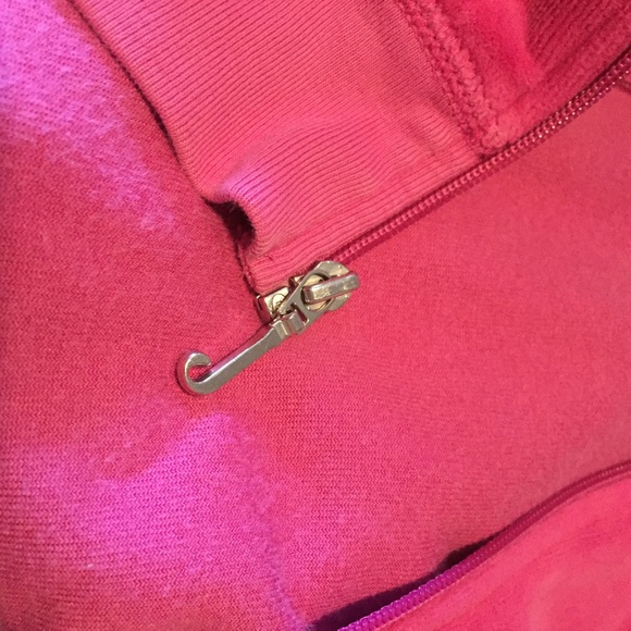 💗Hot pink velour Juicy track hoodie!💗 - Picture 3 of 3