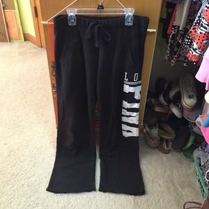 Black VS PINK sweatpants