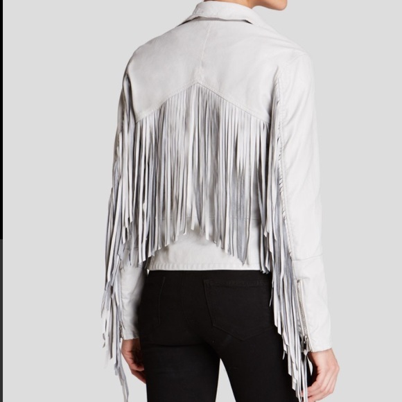 blank nyc fringe jacket