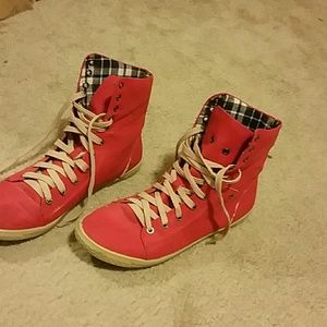 Red High top