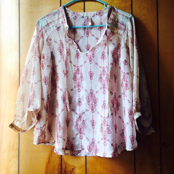 Bohemian style top