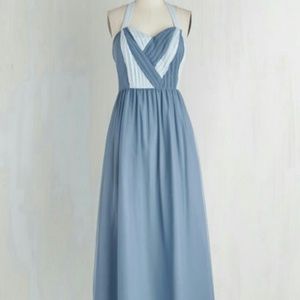Modcloth "Your Attention, Pleats" formal/prom dres