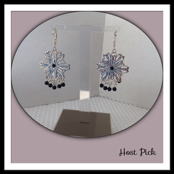 Boutique Jewelry - Silver-colored Earrings