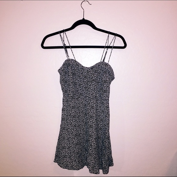 Black and white dress