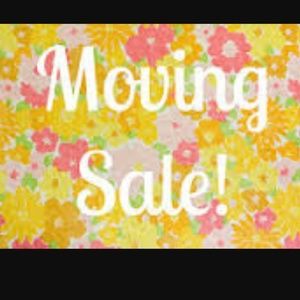 MOVING! Everything must go!