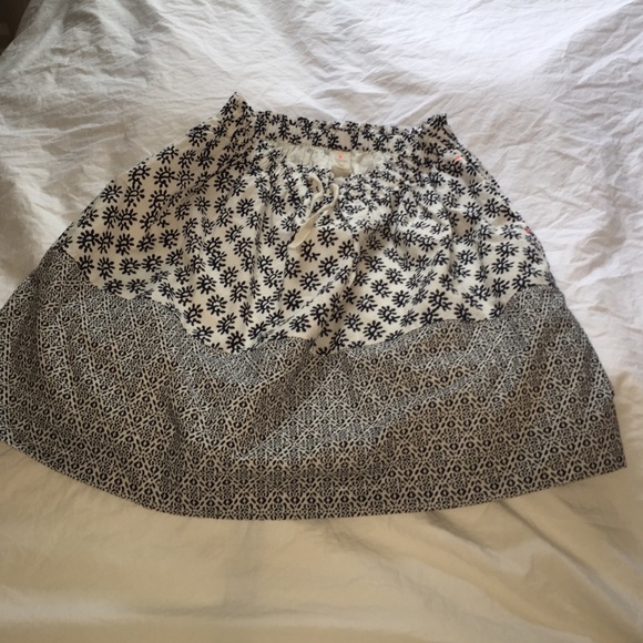 CREWCUTS Cotton drawstring skirt with pockets