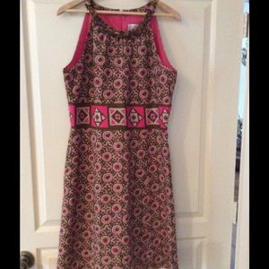 Howard lined dress to knee